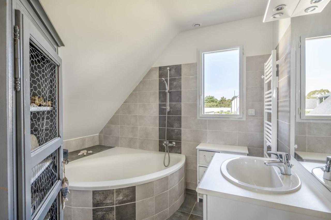 Maison Vue Mer Dans Le Golfe Du Morbihan บาดอง ภายนอก รูปภาพ
