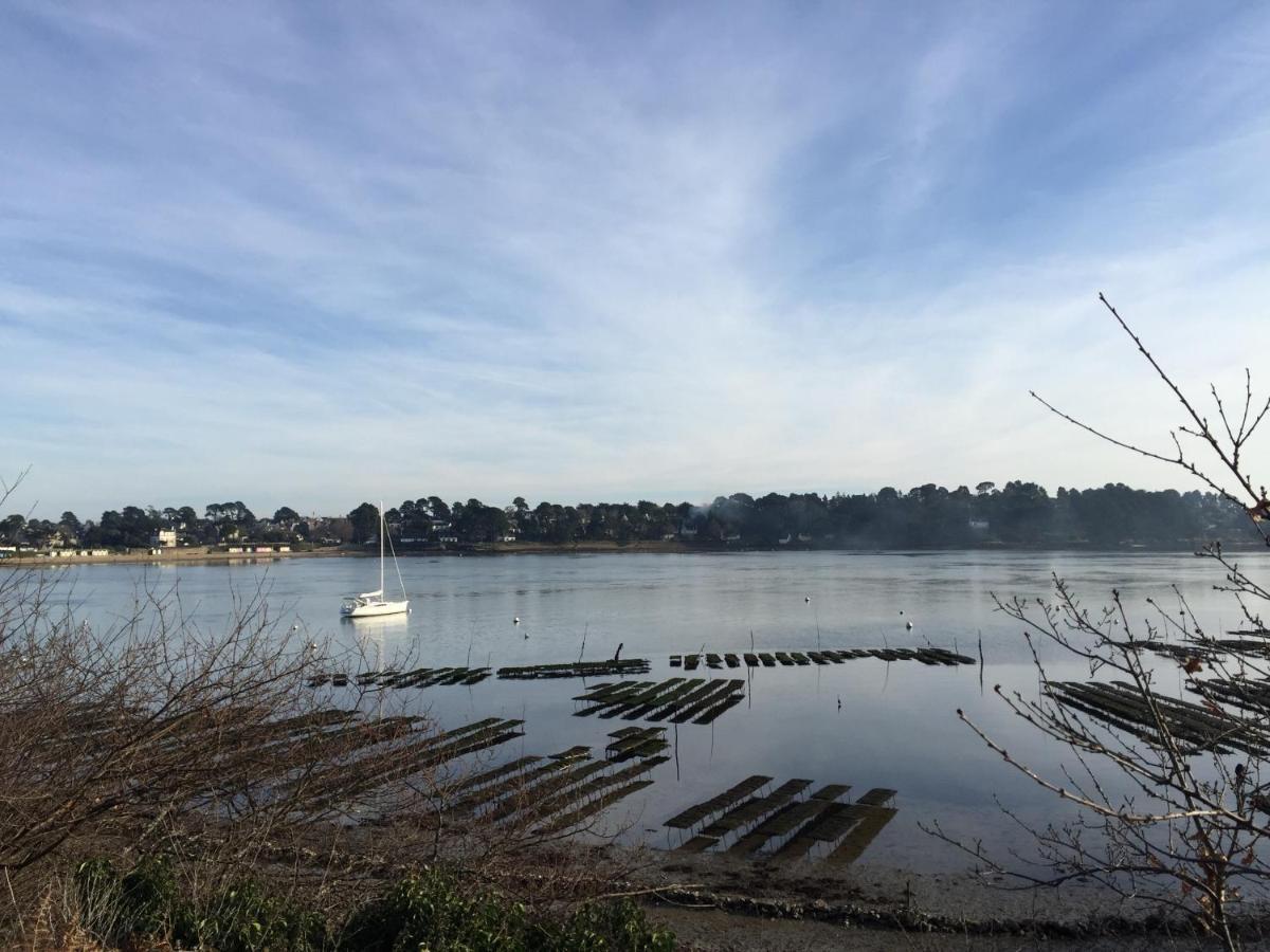 Maison Vue Mer Dans Le Golfe Du Morbihan บาดอง ภายนอก รูปภาพ