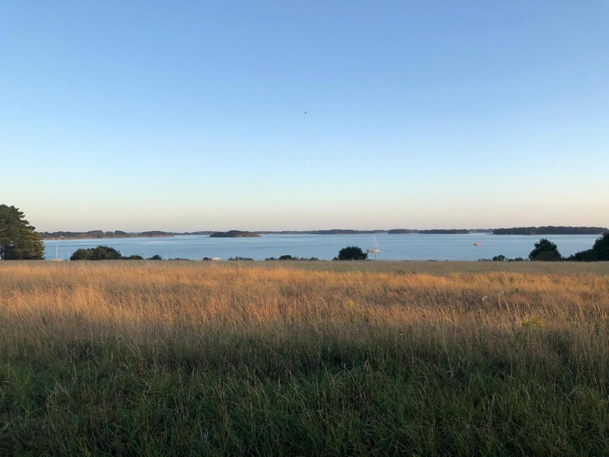 Maison Vue Mer Dans Le Golfe Du Morbihan บาดอง ภายนอก รูปภาพ