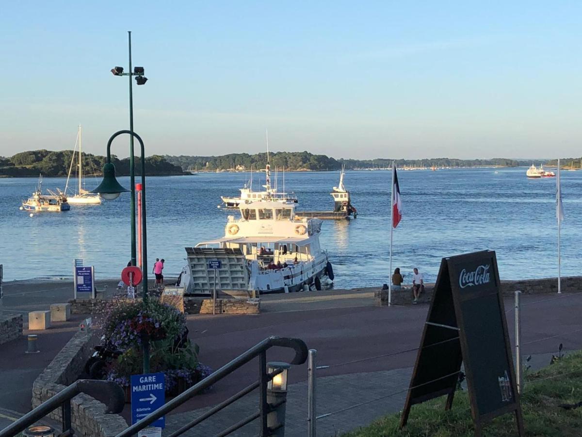 Maison Vue Mer Dans Le Golfe Du Morbihan บาดอง ภายนอก รูปภาพ