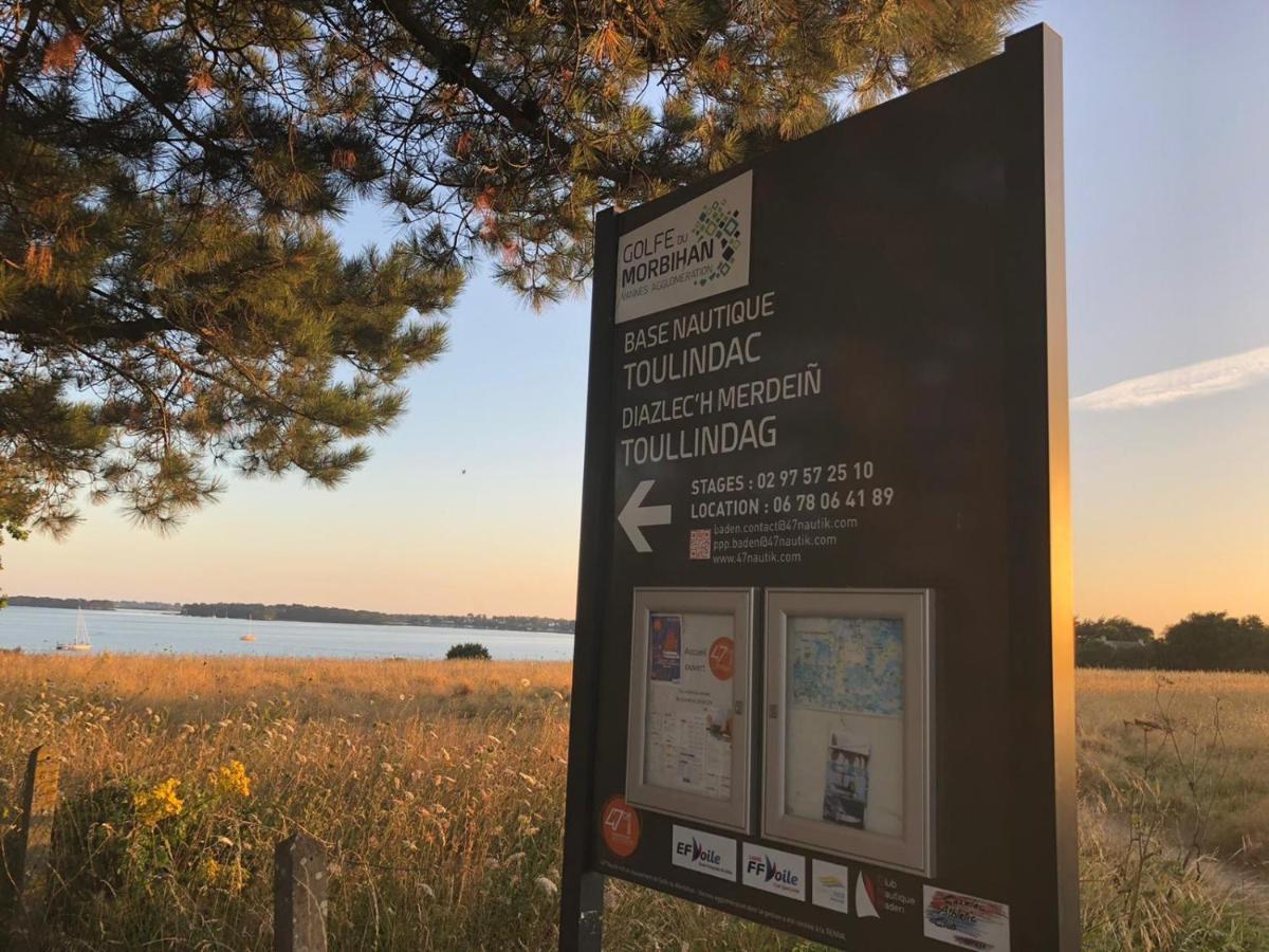 Maison Vue Mer Dans Le Golfe Du Morbihan บาดอง ภายนอก รูปภาพ