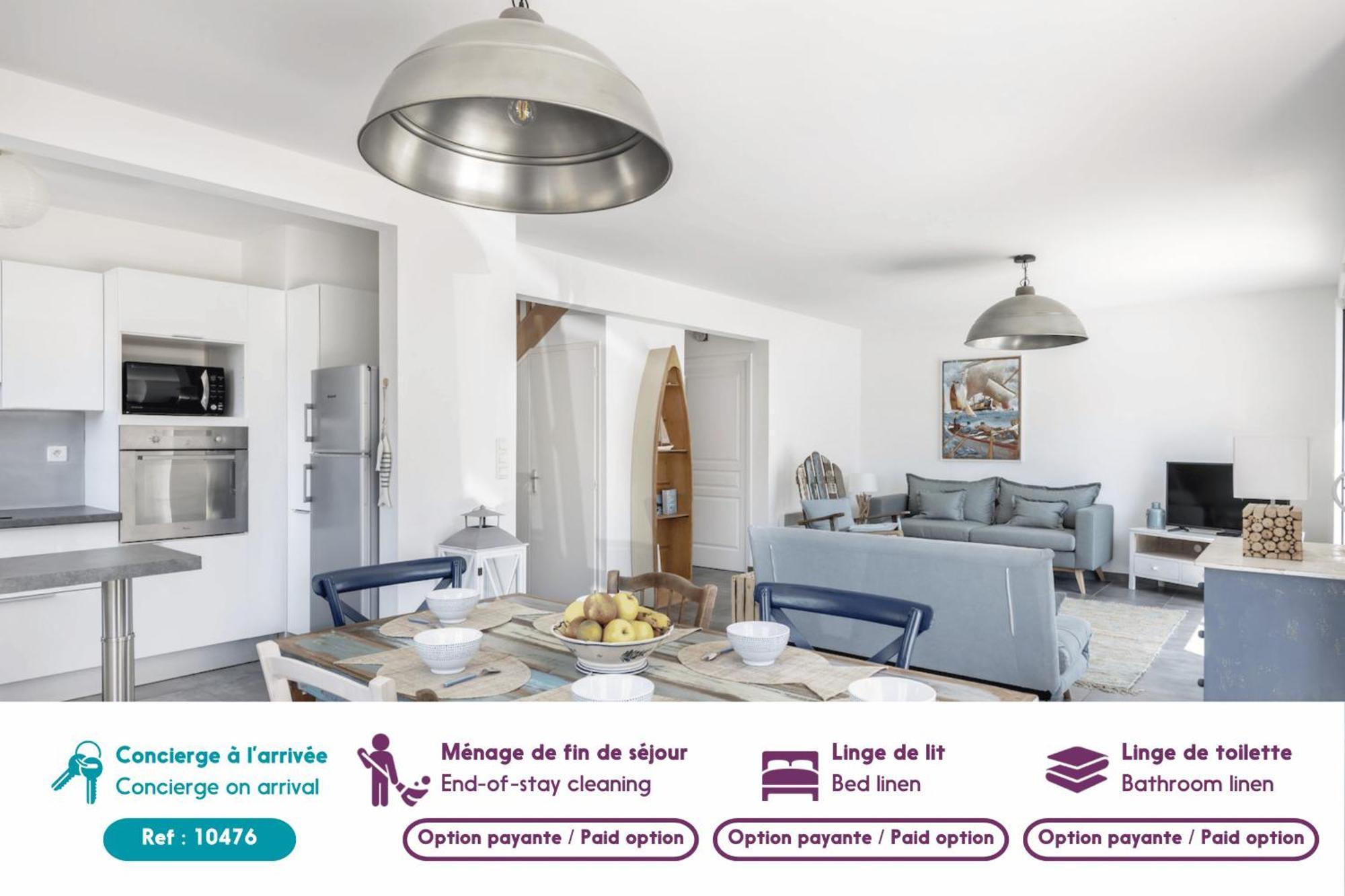 Maison Vue Mer Dans Le Golfe Du Morbihan บาดอง ภายนอก รูปภาพ